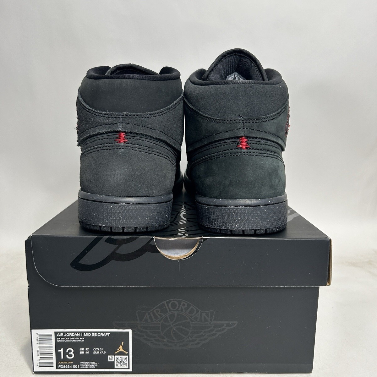 シューズ(男性用) AJ1 High Black and Smoke Grey 28cm Nike Air Jordan 1 High Zoom CMFT Black Smoke Grey White