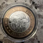 EDGEWATER AMERICAN BUFFALO .999 FINE SILVER LTD ED.6 oz ~