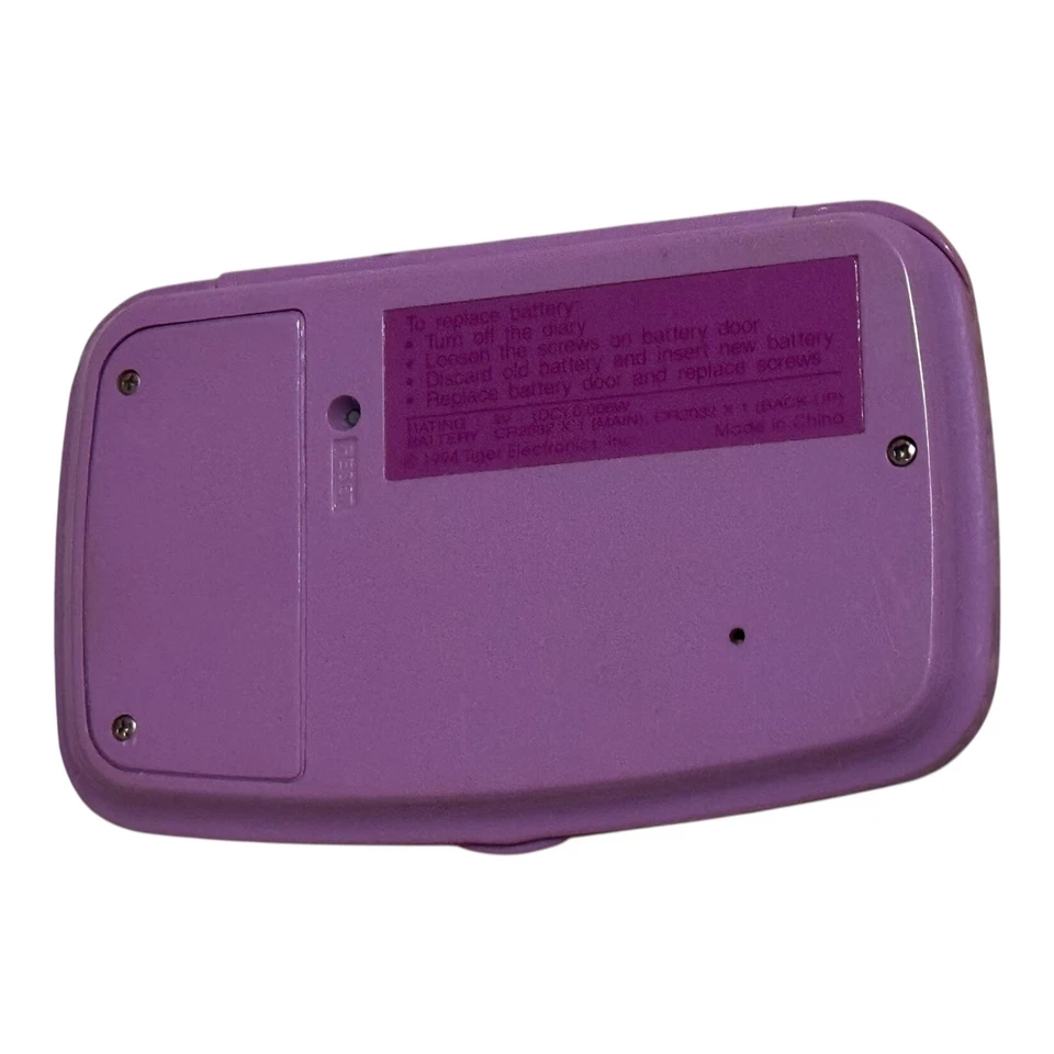 Vintage Dear Diary Tiger Electronics Not Tested  - Image 2 of 3