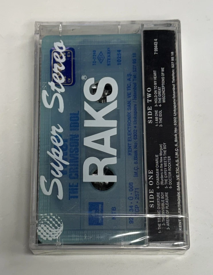 W.A.S.P. - THE CRIMSON IDOL (1992) SEALED CASSETTE MADE IN TURKEY - Image 2 of 2