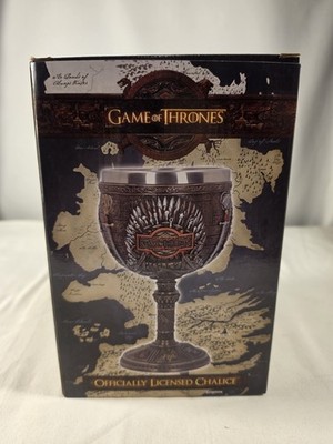Game of Thrones Offizieller Kelch Chalice Nemesis Now HBO 2019 Edelstahl  