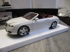 2006 Minichamps Bentley Continental GTC 1/18 White NOS New Old Stock Rare READ