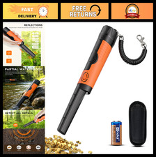 Waterproof Metal Detector Pinpointer Wand - High Sensitivity 360 Detection, Eas