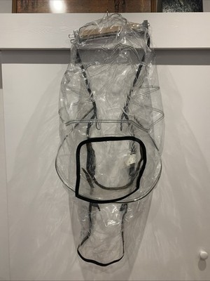 Bugaboo Bee Regenschutz Kinderwagen Buggy klar wasserdicht Kapuze Fenster passend für Biene 3,5, 6