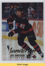 2024-25 Upper Deck Fleer Ultra Rainbow Foil Jake Sanderson #20 READ b3q