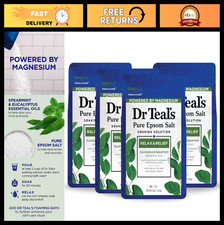 Epsom Salt Relaxation  Relief - Eucalyptus Spearmint, 3 lb 4 Pack 