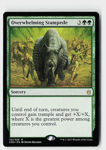Overwhelming Stampede Commander Anthology 131