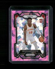 2023-24 Panini Prizm #157 Mouhamed Gueye Prizms Pink Ice