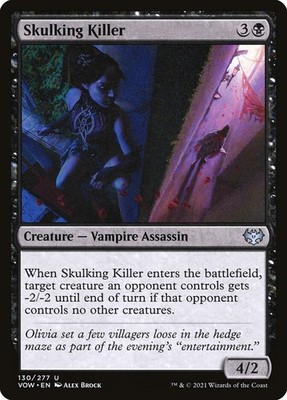 Skulking Killer | #130 | VOW | MTG | Regular | LP