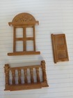 Calico Critters Sylvanian Families  Window & Shutter & rail — photo 1