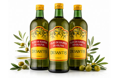 DESANTIS OLIO DI SANSA DI OLIVA   SET OLIVENÖLE ZUM FRITTEN 3 X 1000 ML
