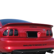 For Ford Mustang 94-98 Spoiler Custom Saleen Style Fiberglass Flush Mount Rear For Ford Mustang 94-98 Spoiler Custom Saleen Style Fiberglass Flush Mount Rear
