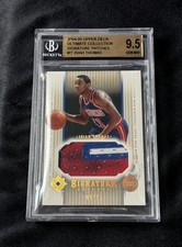 BGS 9.5 Isiah Thomas 2004-05 Ultimate Collection Signature Patches /25 Auto POP1
