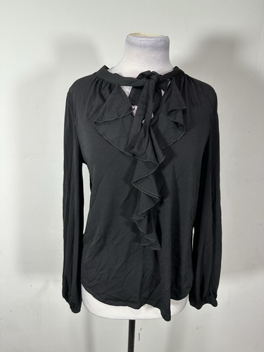Adrianna Papell Women’s Black Color Long Sleeve Top Size M - Picture 1 of 8