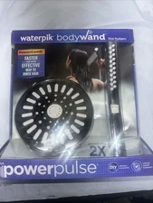 Waterpik Chrome BodyWand Spa System with Powerpuse Showerhead Open Box
