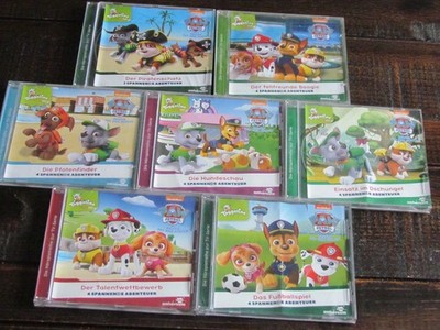 7 x CD - Paw Patrol - Sammlung,Paket,Set