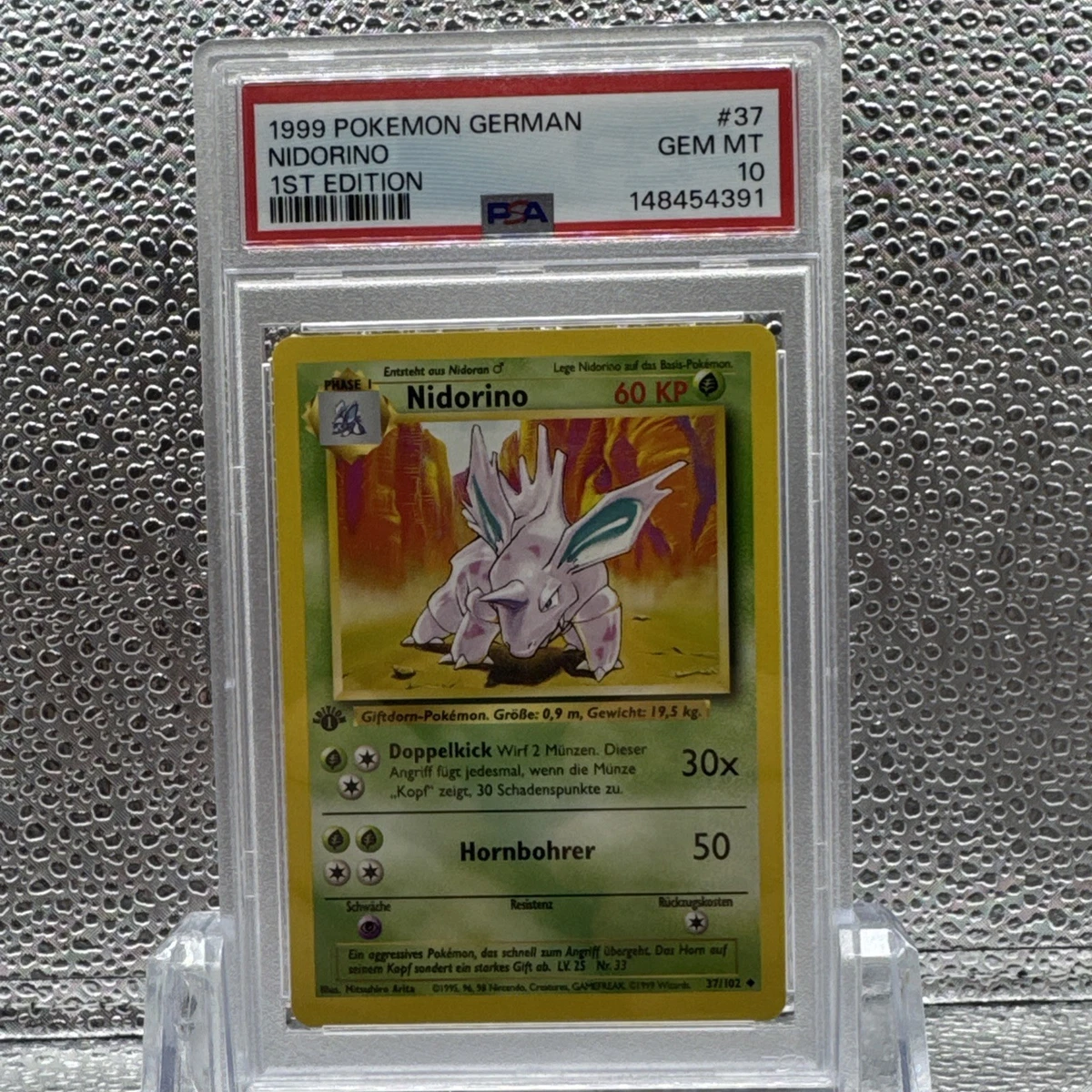 Pokémon TCG Grade 10 German Individual Collectible Card Games for