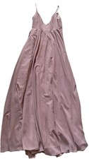 Jenny Yoo Collection Dress Gown Long Dusty Rose 2 Sleeveless V-neck Pink Maxi