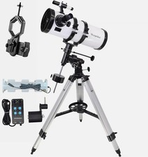 150/750EQ Newtonian Reflector Astronomical telescope Tracking motor adapter