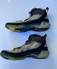 NIKE AIR JORDAN XXXVII 37 Bordeaux Grey Black Shoes DD6958-001 Mens size 8.5