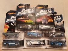 Hot Wheels 2016 Fast & Furious Walmart Exclusive Set Of 8 Cars
