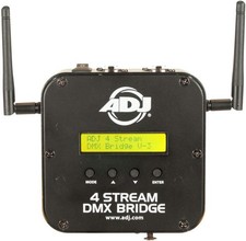 ADJ Products 4 Stream DMX Bridge WiFLY Wireless for Control 4ST100
