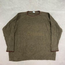 Columbia Knitted Jumper Pullover Knit Sweater With Logo Men's 2XL