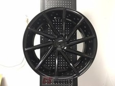 20 Swirl Style Black Wheels Rims Fits Vw Volkswagen Golf Gti Jetta Gli Passat