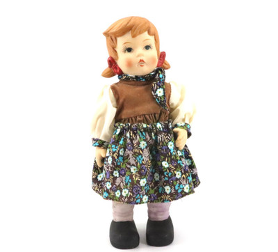Oumlet Porcelain Bisque DOLLS HANSEL & GRETEL Hummel Style 10 