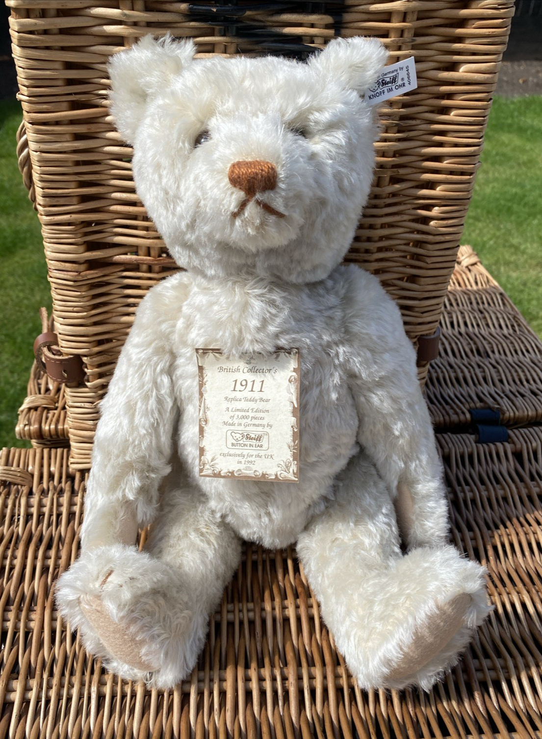 Steiff British Collector's 1911 Replica Teddy Bear Ltd Edition - 40cm EAN:406645