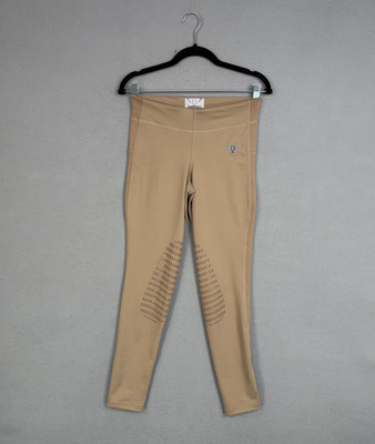 TuffRider Leggings Womens Small Beige Ankle Schooling Leggings Riding Equestrian
