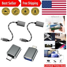 USB C to USB 3.0 Adapter 4 Pack   Versatile Connectivity for All Your Devices