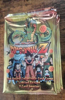 Sealed Ani-Mayhem Dragonball Z ''Set 2'' Booster Pack 1997 Extremely Rare DBZ