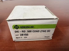 Greenlee 28155 Replacement Die 1/2" Conduit New In Box