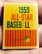 1959 All-Star baseball Metal Pinback perfect for displaying