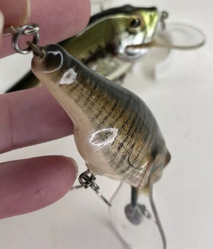 Vintage BAGLEY’S “Tru-Life” Lures, All Early “ALL-BRASS” &Diff.All Mint Or Near! - Picture 8 of 24