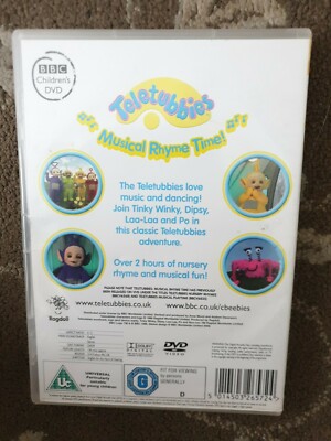 TELETUBBIES MUSICAL RHYME TIME DVD KIDS 5014503265724| eBay