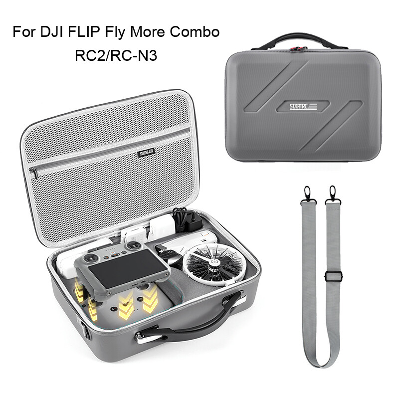 For DJI FLIP Drone Fly More Combo RC2 / RC-N3 Storage Carrying