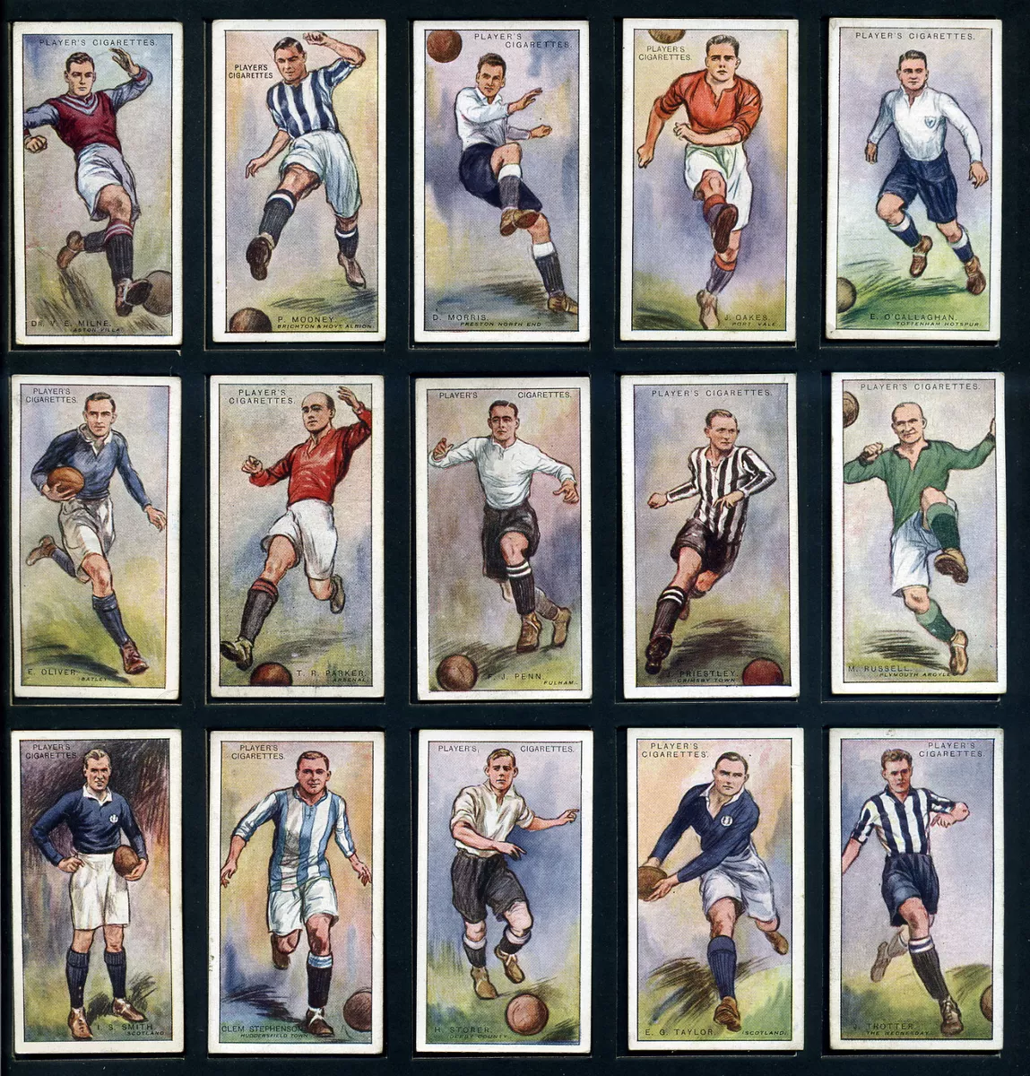 Vintage Players Cigarette Cards