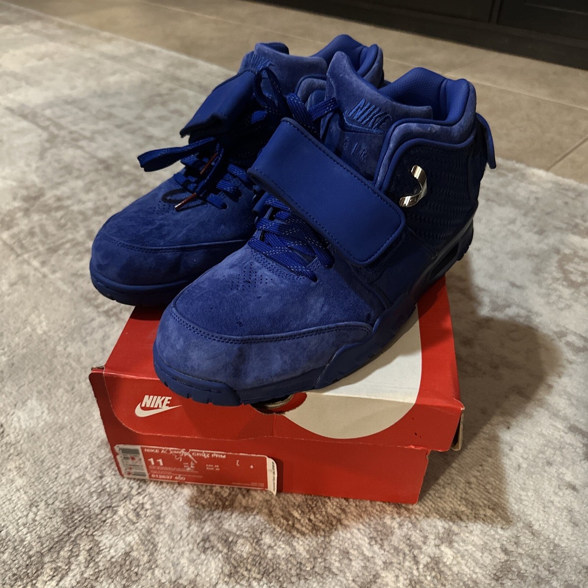 Size 11 Nike Air Trainer V Cruz Rush Blue 2016