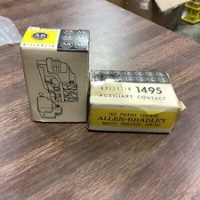 ALLEN BRADLEY 1495-G1 SER.L AUXILIARY CONTACT, Lot Of 2