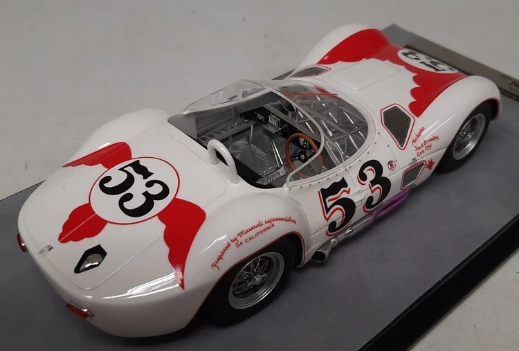 MASERATI TIPO 61 BIRDCAGE RIVERSIDE GP 1960 1° B.KRAUSE TECNOMODEL TM18-276C - Immagine 2 di 2