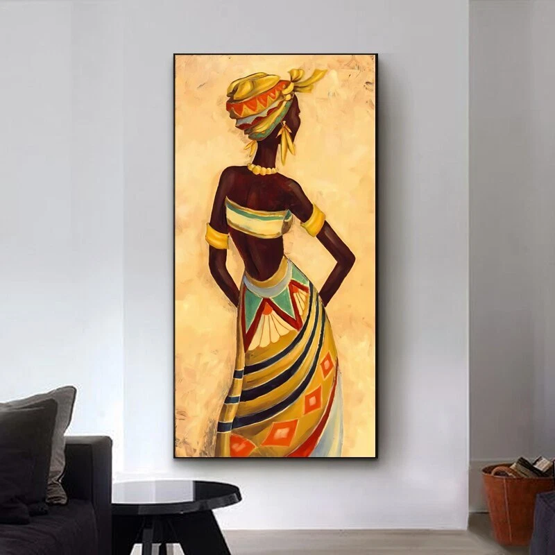 African Art Paintings Canvas