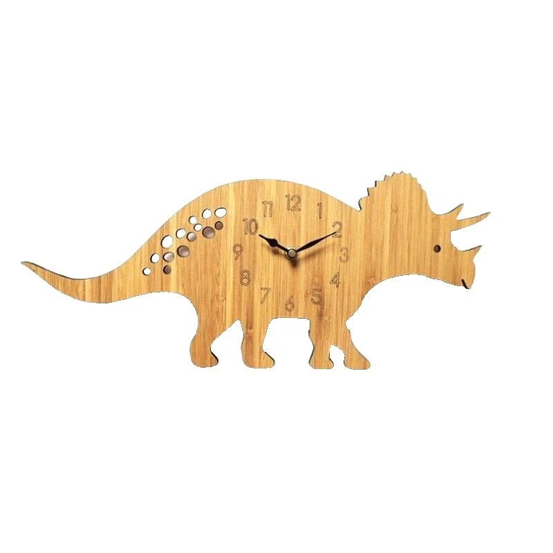 Relojes de pared moderno multicolor de madera