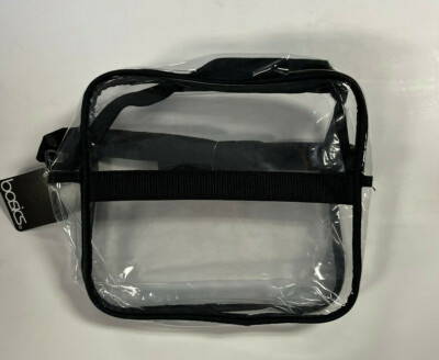 Clear Stadium Approved Messenger Bag with adjustable strap purse travel  football