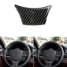 Cubierta de volante de fibra de carbono tipo A para BMW Serie 5 F10 F18 2011-2017