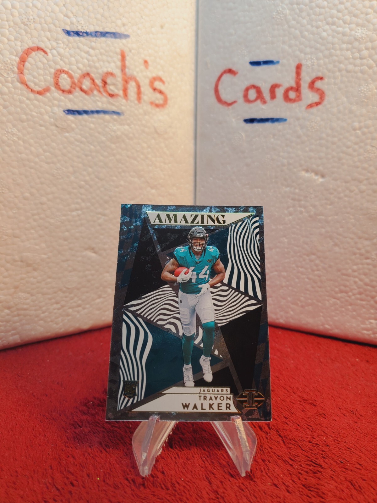 2022 Illusions AMAZING Travon Walker Rookie #A-19 Jacksonville Jaguars