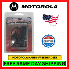 Motorola Star Tac Hands Free In Ear Headset For Cell Phone / PCS w/ 2.5mm Jack