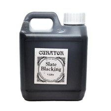 Reloj Curador o cualquier solución de ennegrecimiento de pizarra negro fluido 1 litro acabado ennegrecido