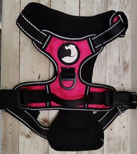 No Pull Dog Harness ~ Reflective Pet Vest ~ Adjustable ~ Small ~ Hotpink